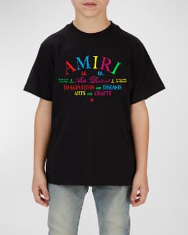 Kid's Arts District Logo-Print T-Shirt, Size 4-12