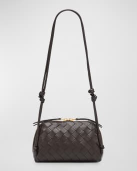 Zip Leather Pouch Shoulder Bag