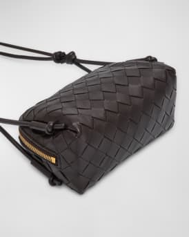 Zip Leather Pouch Shoulder Bag