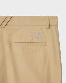 Men's Straight Fit Flat-Front Safari Pants