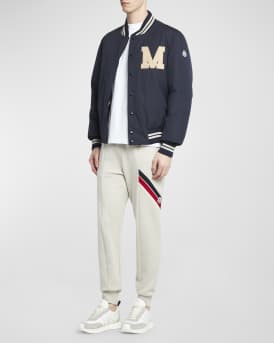 Men's Lateltin Padded Varsity Bomber Jacket