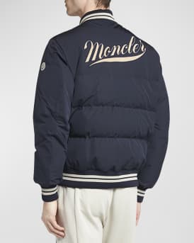 Men's Lateltin Padded Varsity Bomber Jacket