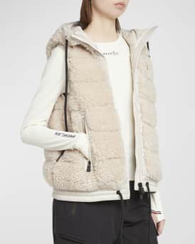 Teddy Fleece Puffer Vest