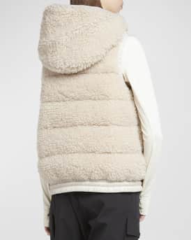 Teddy Fleece Puffer Vest
