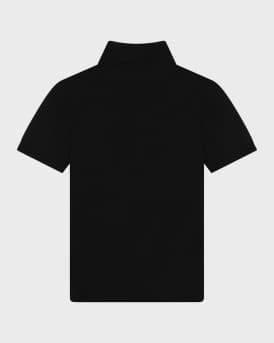  Boy's Logo-Print Polo Shirt, Size 4-6