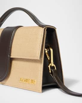 Le Grand Bambino Woven Top-Handle Bag