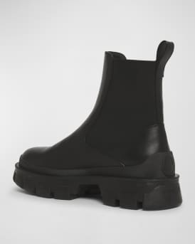 Hevea Leather Chelsea Ankle Booties