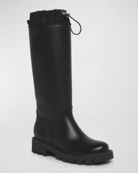 Kickstream Leather Tall Rain Boots