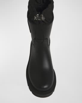 Kickstream Leather Rain Ankle Booties