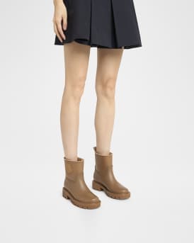 Kickstream Leather Rain Ankle Booties
