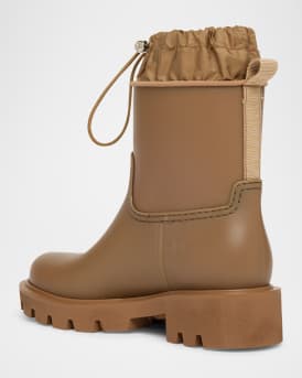 Kickstream Leather Rain Ankle Booties