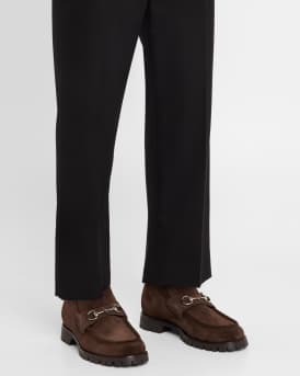 Men's Sylke Suede Bit Lug-Sole Chukka Boots