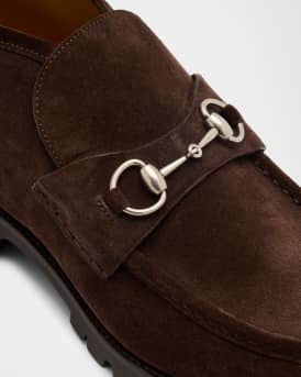 Men's Sylke Suede Bit Lug-Sole Chukka Boots