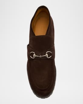 Men's Sylke Suede Bit Lug-Sole Chukka Boots