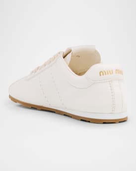 Leather Retro Runner Sneakers