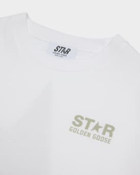 Girl's Classic Logo-Print T-Shirt, Size 4-12