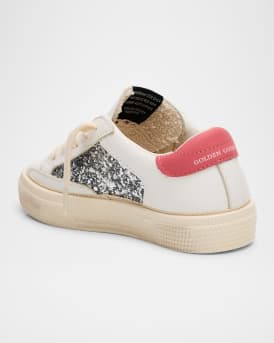 Girl's May Glitter Low-Top Sneakers, Toddlers/Kids