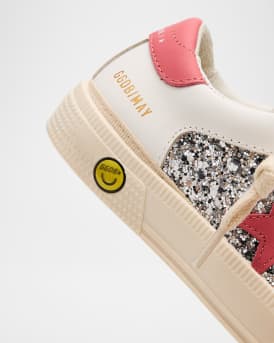 Girl's May Glitter Low-Top Sneakers, Toddlers/Kids