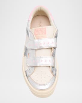 Girl's May School Laminated Star Nappa Leather Sneakers, Toddlers/Kids