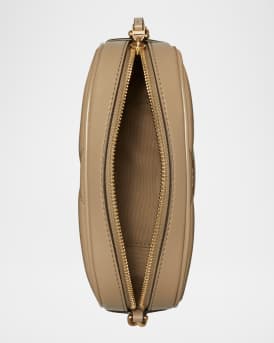 Kira Diamond-Quilted Leather Crossbody Bag