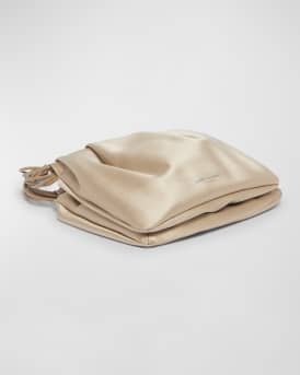 Mini Pochon Satin Top-Handle Bag