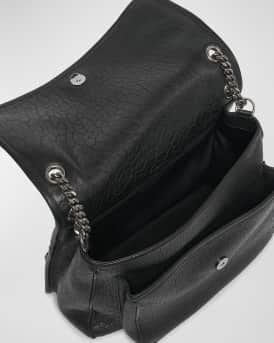 Niki Large YSL Shoulder Bag in Lambskin Leather