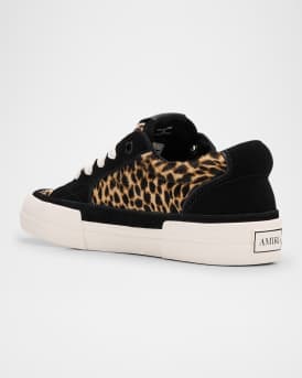 Men's Leopard Sunset Low-Top Sneakers