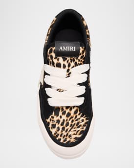 Men's Leopard Sunset Low-Top Sneakers