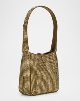 Le 5 A 7 YSL Hobo Bag in Rhinestone Satin 