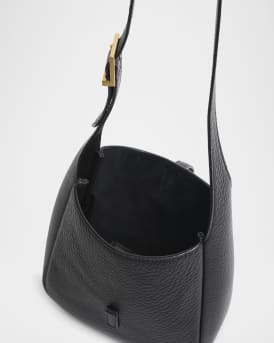 Le 5 A 7 YSL Hobo Bag in Deer Leather