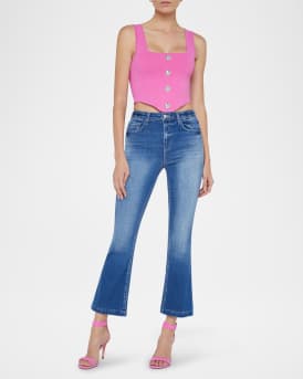Saga Square-Neck Corset Top