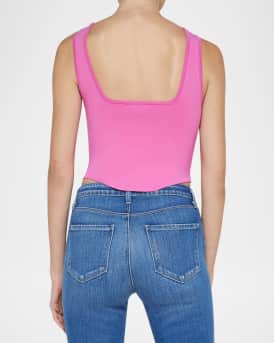 Saga Square-Neck Corset Top