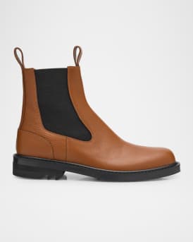 Men's QU110 Leather Chelsea Boots
