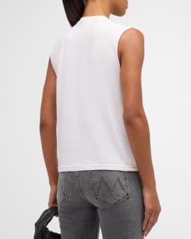 Micah Embellished Graphic Muscle Tank 