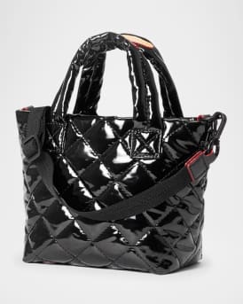Metro Deluxe Petite Patent Tote Bag