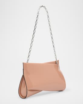 Loubitwist Small Clutch Bag in Patent Leather