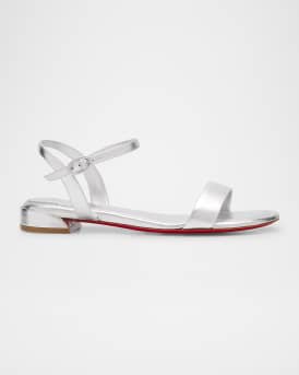 Sweet Jane Red Sole Metallic Sandals