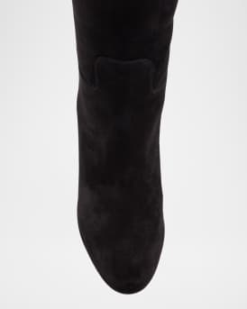 Loo Suede Red Sole Knee Boots