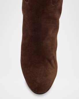 Loo Suede Red Sole Knee Boots