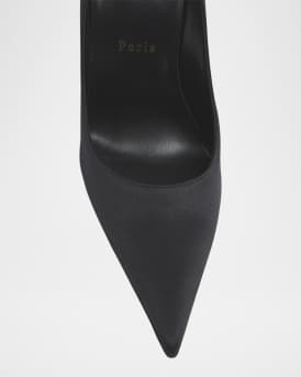 Belle Silk Crepe Lin Galva Heel Pumps