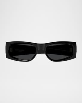 SL M140 Rectangular Acetate Sunglasses