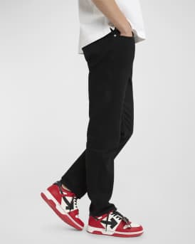 Men's Out of Office Basketball Leather Sneakers