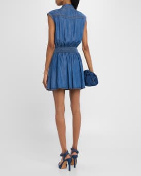 Paxton Chambray Mini Dress