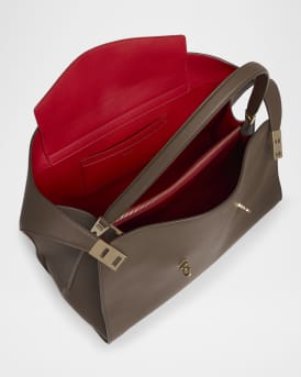 Large Hug Soft Bicolor Shoulder Bag