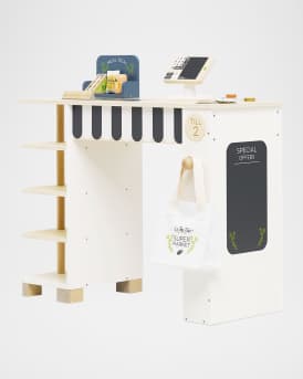 Supermarket Till Checkout & Accessories Play Set