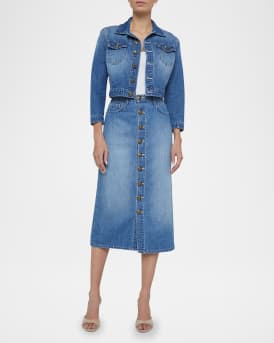 Koda Cropped Denim Jacket