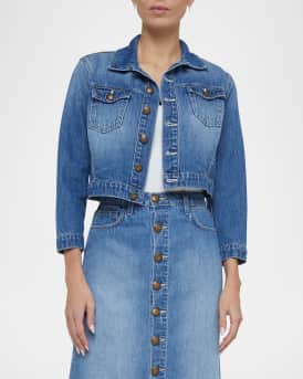 Koda Cropped Denim Jacket