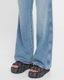 Sunshine FF Chenille Jacquard Platform Sandals
