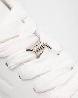 Men's Leather Box Low-Top Sneakers