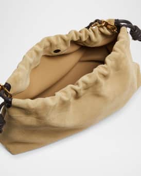 Flamenco Large Suede Shoulder Bag